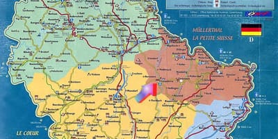 Mapa Luxenburgo mapa turistiko erakargarri